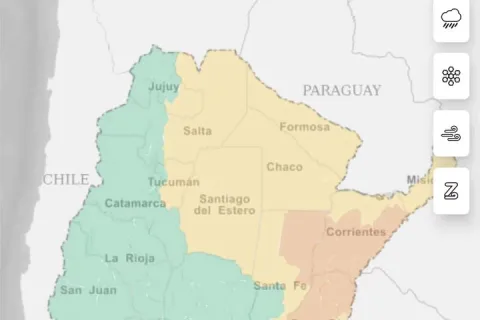 Advertencia meteorológica - alerta ROJO