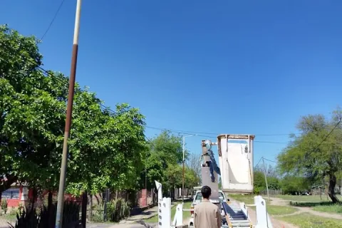 Continúan los trabajos en Paraje El 12