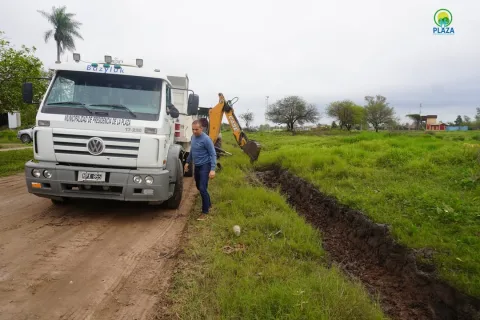 Se intensifica el Plan de Desagües en la ciudad