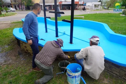 Puesta en valor y mantenimiento de la fuente