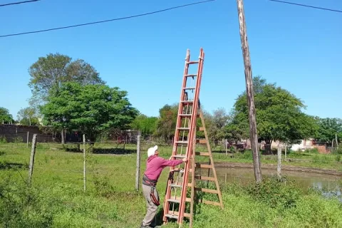 Continúan los trabajos en Paraje El 12