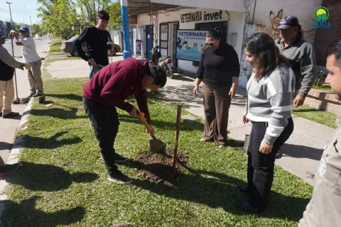 Nueva jornada de plantación y reforestación en la ciudad